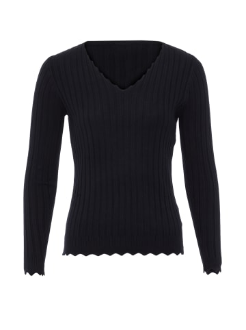 Usha Women Sweater in Schwarz