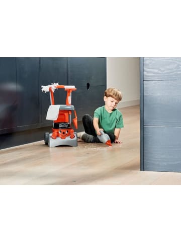 Casdon Henry Deluxe Putzwagen Rotes Spielset Reinigungswagen-Set 3+ Putzset