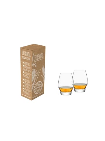 6er Set Bourbon Gläser All American in Transparent 250 ml