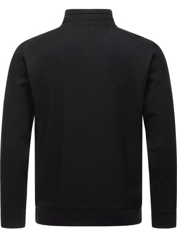 ragwear Sweatjacke Carlow in Black