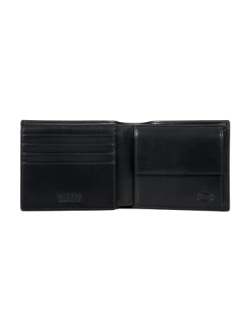 BRIC`s Monte Rosa Geldbörse RFID Leder 11,5 cm in schwarz
