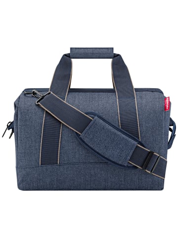 Reisenthel Allrounder M Weekender Reisetasche 40 cm in herringbone dark blue