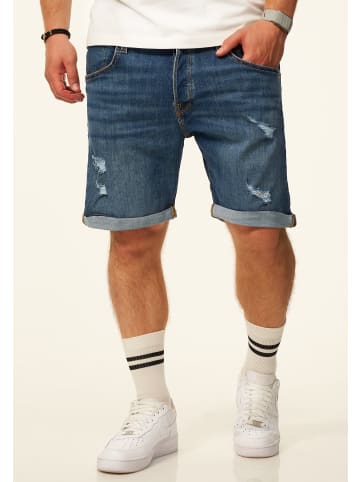 Jack & Jones Jeansshorts - RICK Kurze Hose Original Denim mit Stretch in MB 376