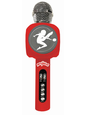 Lexibook Miraculous BT-Karaoke-Mikrofon mit Licht & Stimmverzerrer