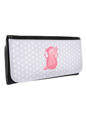 Mr. & Mrs. Panda Damengeldbeutel Axolotl Hurra ohne Spruch in Grau Pastell