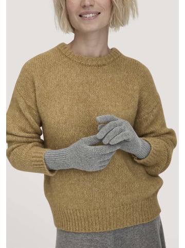 Hessnatur Strick Handschuhe in grau