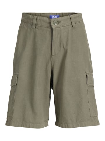 JACK & JONES Junior Sweat-Shorts in Tea Leaf