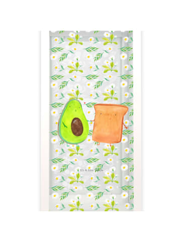 Mr. & Mrs. Panda Windlicht Avocado Toast ohne Spruch in Transparent