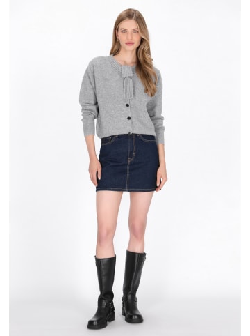 DreiMaster Vintage Women Cardigan in grey melange