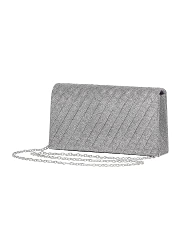 Vera Mont Clutch-Tasche im Glitzer-Look in Grau
