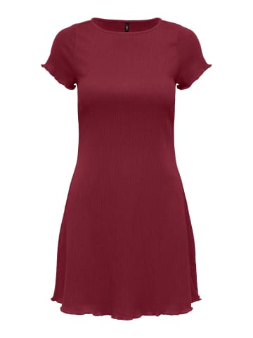 ONLY Kleid in Ruby Wine