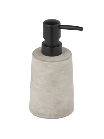 Wenko Seifenspender VILLENA, 150 ml in Grau, (B) 8,2 x (H) 15,9 x (L) 7,2 cm