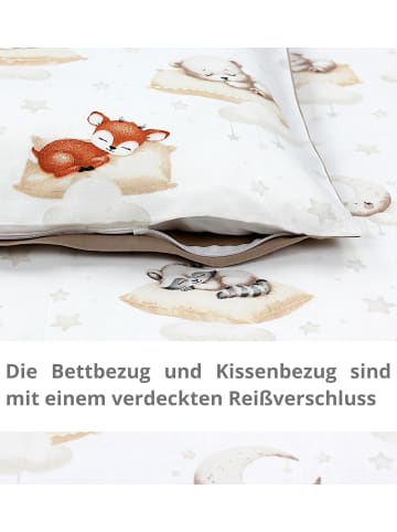 TupTam Kinder Bettwäsche 2-Teilig in beige Modell 4