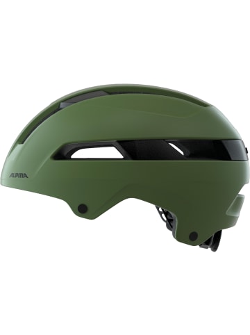 Alpina bicycle City-Helm Soho in olivgrün matt