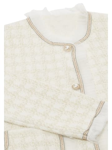 zitha Damen Strickjacke in Wollweiss