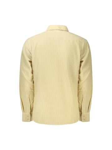 Beige Baumwolle Herren Hemd