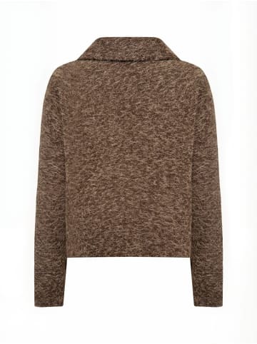 soyaconcept Strickjacke SC-HIRA in 98980 CHOCOLATE PLUM MELANGE