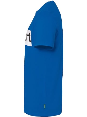 uhlsport  Sportshirt "Essential Promo T-Shirt" in Blau
