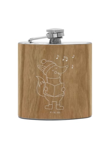 Mr. & Mrs. Panda Flachmann Fuchs Sänger ohne Spruch in Braun