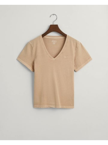 Gant T-Shirt in dry sand