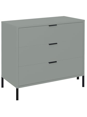 58 aufm Kessel KOMMODE Erna 81x45x82 Pinie Green matt Lack
