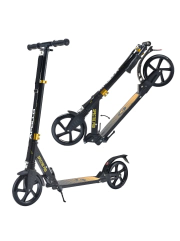 Apollo City Scooter " Spectre Pro " in schwarz/gold