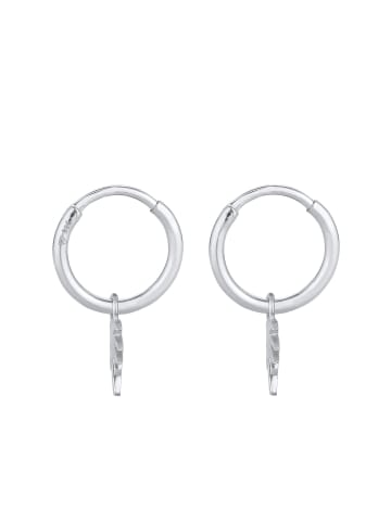 Elli Ohrringe 925 Sterling Silber Palme in Silber
