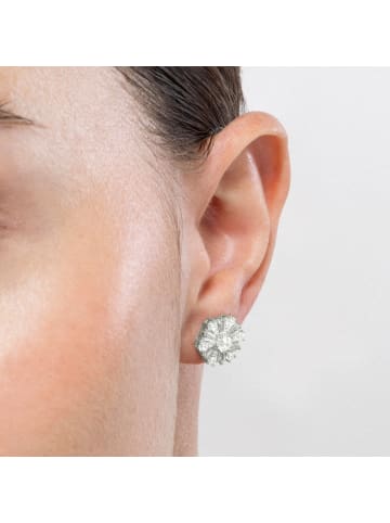 Luxenter Ohrringe aus 925er Sterlingsilber mit Zirkonia, rhodiniert – Lorush