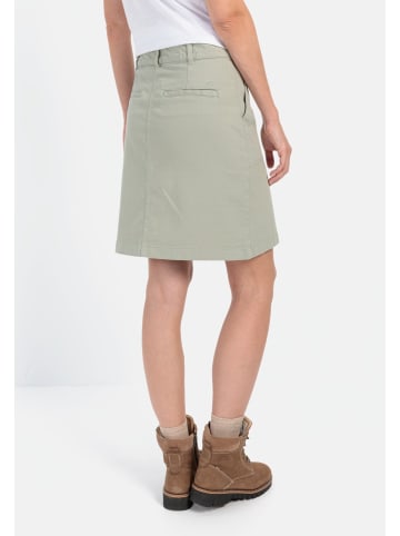 Camel Active Leichter Jeans Rock aus Baumwollmix in Eukalyptus
