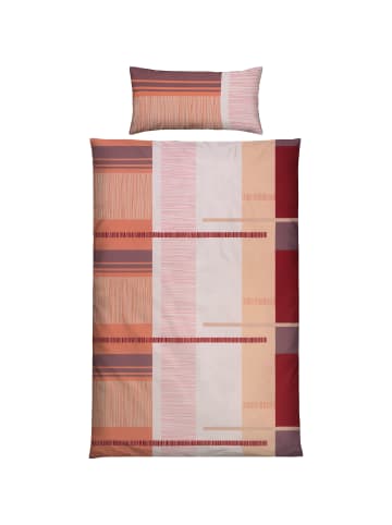 REDBEST Satin Bettwäsche in terra