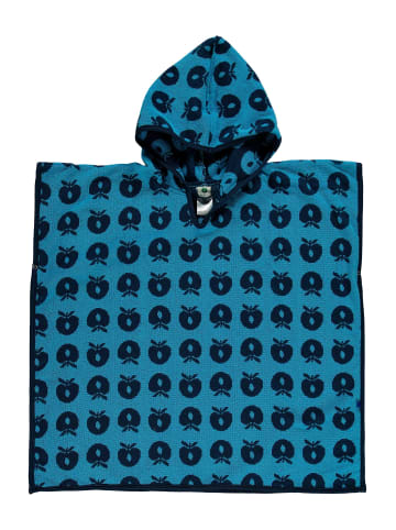 Småfolk Badeponcho Apfel in blue