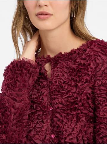 Rich & Royal Blouson in aubergine