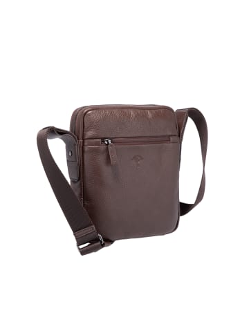 JOOP! Schultertasche 'Cardona Remus in Braun 21 x 25 x 5 cm'
