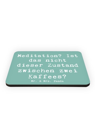 Mr. & Mrs. Panda magnet Spruch Innere Ruhe Kaffee mit Spruch in Meeresbrise