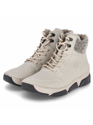 rieker Schnürstiefel in beige