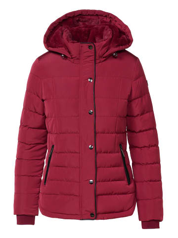 KOROSHI Kurzer, wattierter Parka in braun