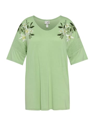Ulla Popken Shirt in agavengrün