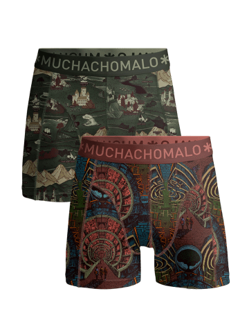 Muchachomalo 2er-Set: Boxershort in Mehrfarbig - für Kinder
