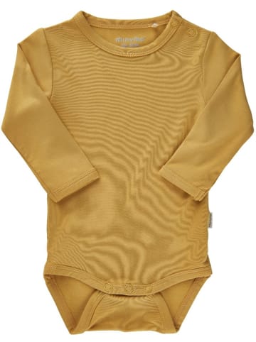 Minymo Kinder Langarmbody "Body LS" in Beige