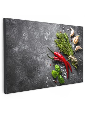MuchoWow Leinwand Bilder Gewürze