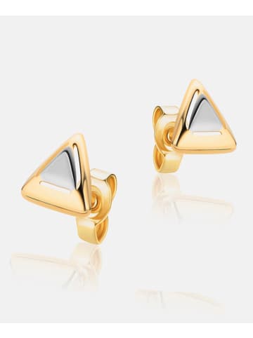 Diamant L'éternel Ohrringe aus 585 Gelbgold