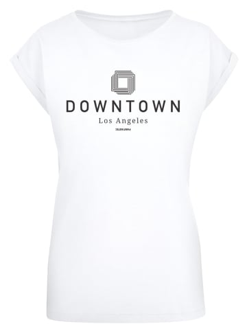 F4NT4STIC T-Shirt Downtown LA SHORT SLEEVE TEE in weiß