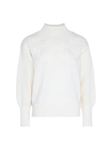 ebeeza Damen Sweater in WOLLWEISS