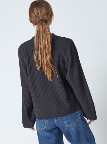 Co'couture Lace V-Shirt ShinaCC in Black