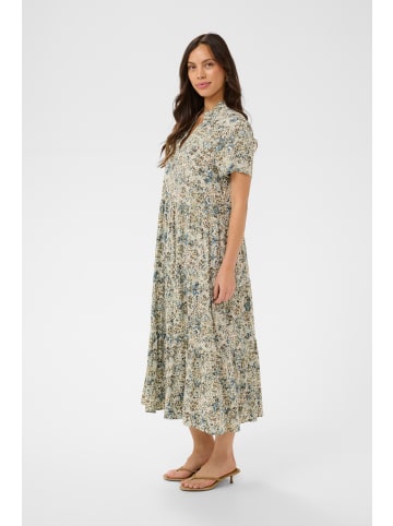 SAINT TROPEZ Kleid EdaSZ A-shape in Vallarta Blue Brushed Blooms