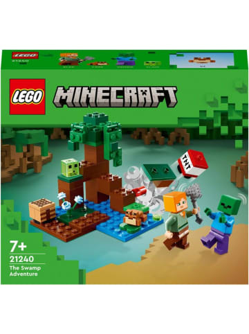 LEGO Minecraft™ Das Sumpfabenteuer in Mehrfarbig ab 7 Jahre