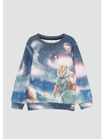 s.Oliver Sweatshirt in 00D1_neon