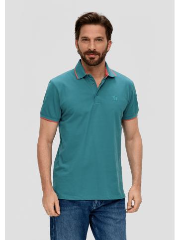 s.Oliver Polo-Shirt kurzarm in Petrol