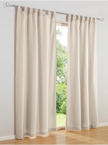 Heine Dekoschal in beige