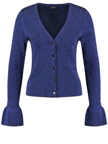 TAIFUN Strickjacke in Blau